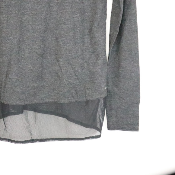 Adidas Charcoal Long Sleeve Coverup Climate Technology Gray Size XS New with Tag - Picture 3 of 6